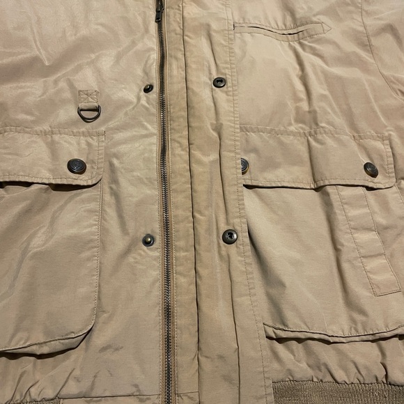 Men’s GANT Windbreaker Jacket *SIZE LARGE* Full Zipper with Pocket & Arm Patches - Picture 9 of 16